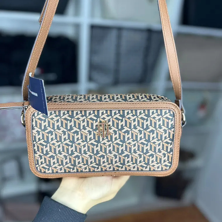 Crossbody Tommy Hilfiger Café  1