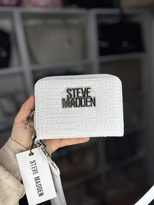 Billetera Steve Madden Blanca 