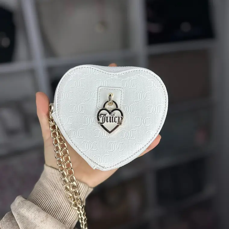 Monedero Corazón Juicy Couture Blanco  1