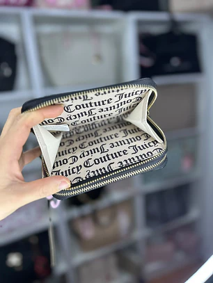 Billetera Juicy Couture Negra 