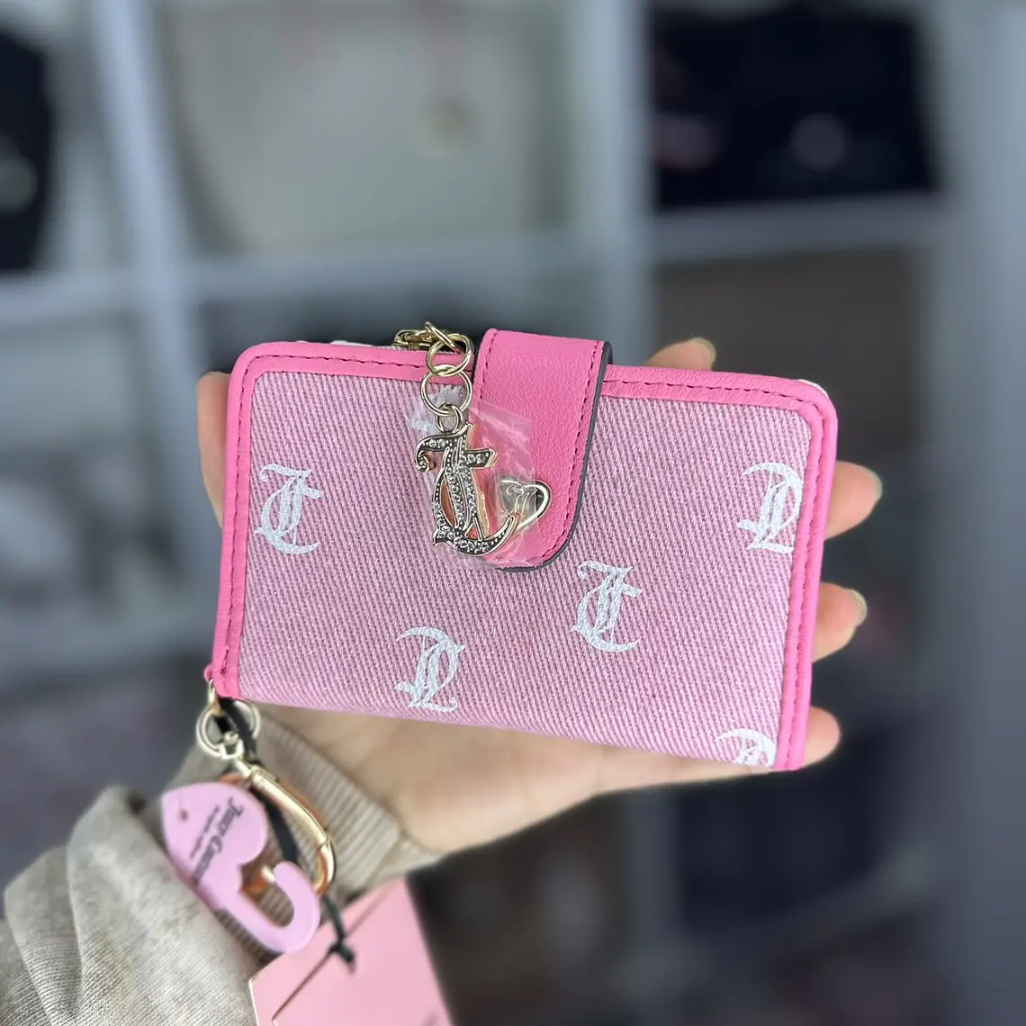 Tarjetero Juicy Couture Rosa  1