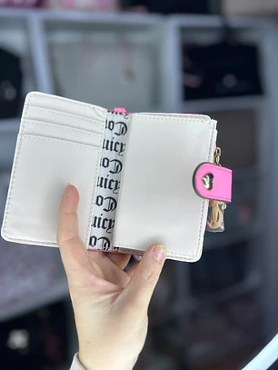 Tarjetero Juicy Couture Rosa 