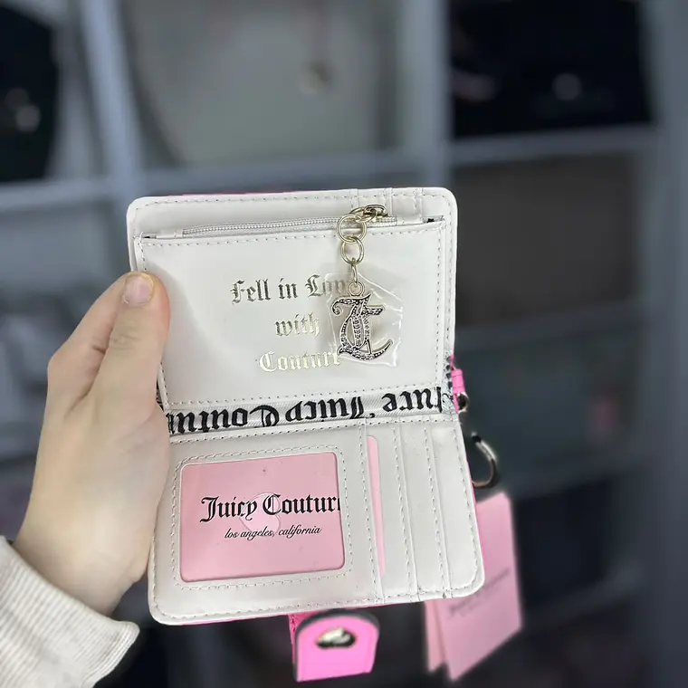 Tarjetero Juicy Couture Rosa  3