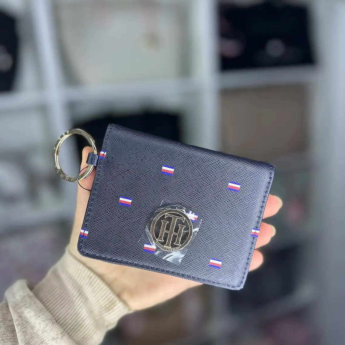 Tarjetero Tommy Hilfiger Azul  1