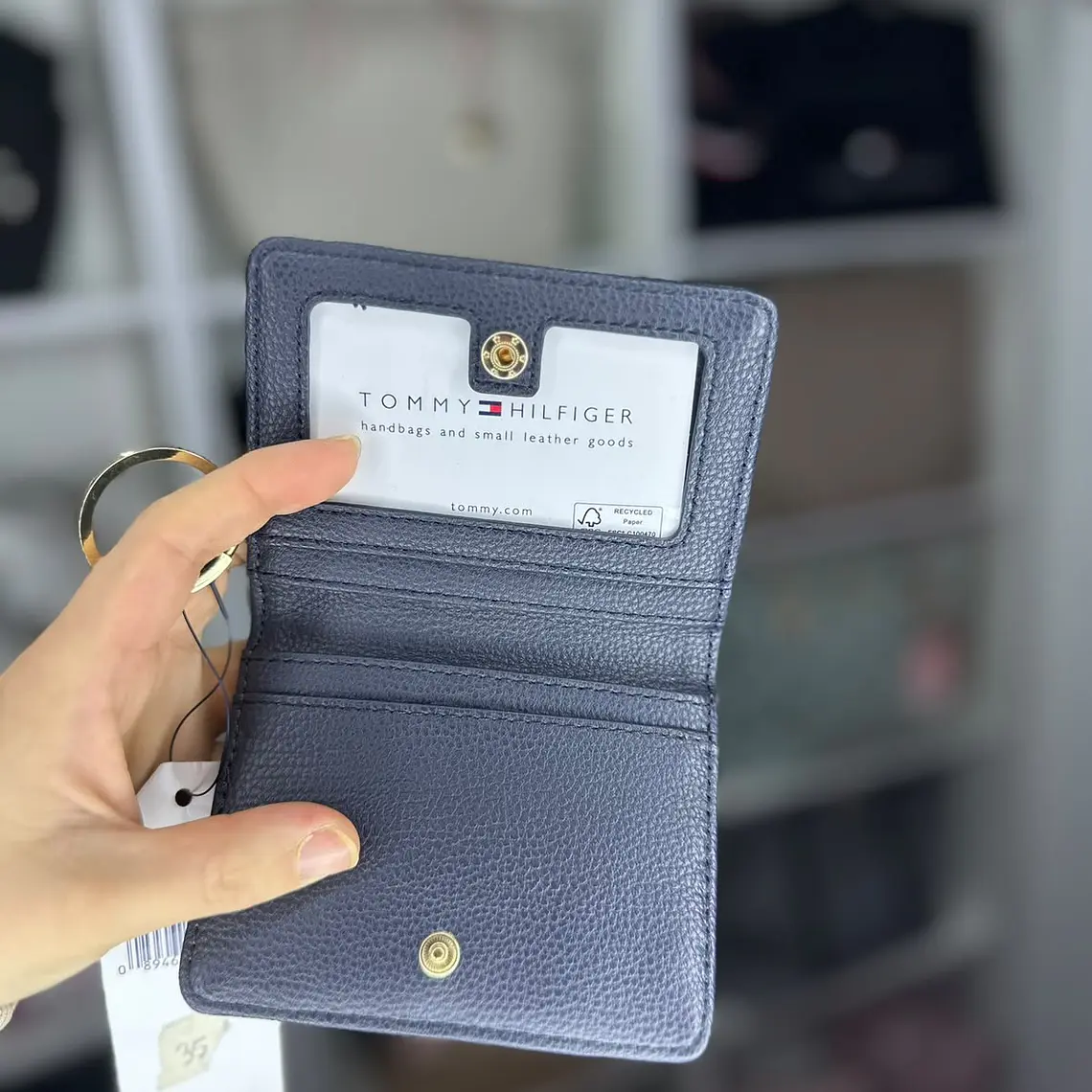 Tarjetero Tommy Hilfiger Azul  3