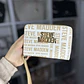 Billetera Steve Madden Blanca con Beige  - Miniatura 1