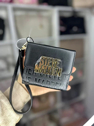 Billetera Steve Madden Negra 