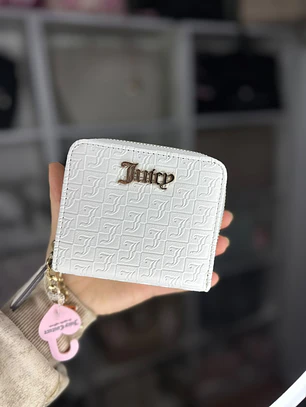 Billetera Juicy Couture Blanca 
