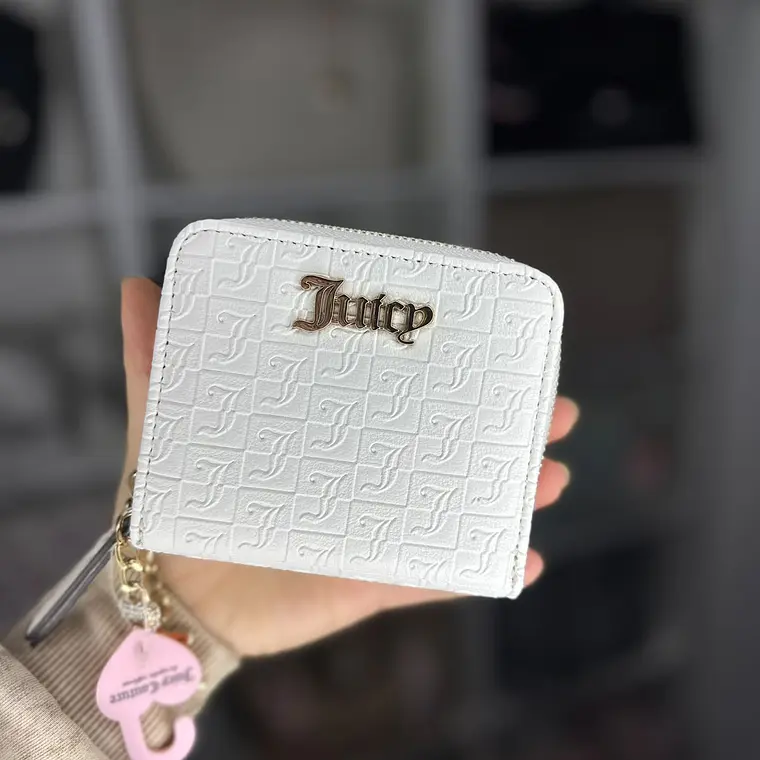 Billetera Juicy Couture Blanca  1