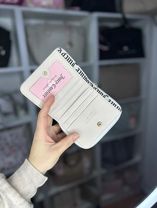 Billetera Juicy Couture Blanca 