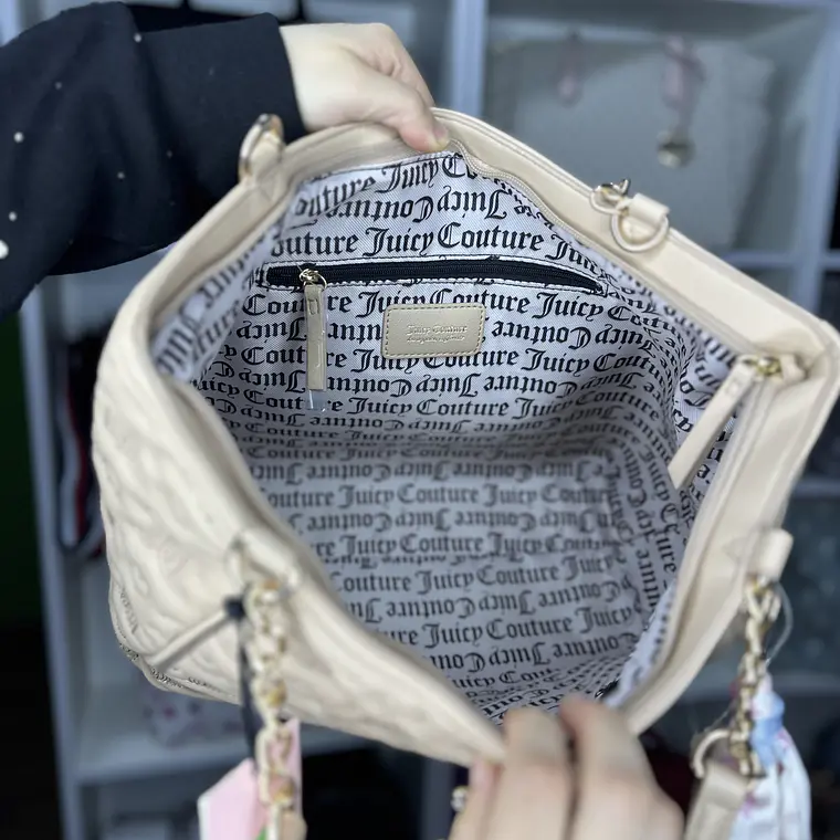 Tote Juicy Couture Beige  2