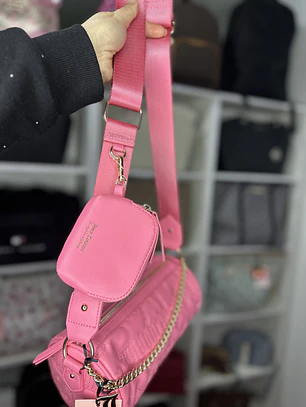 Crossbody Tubito Juicy Couture Rosa 