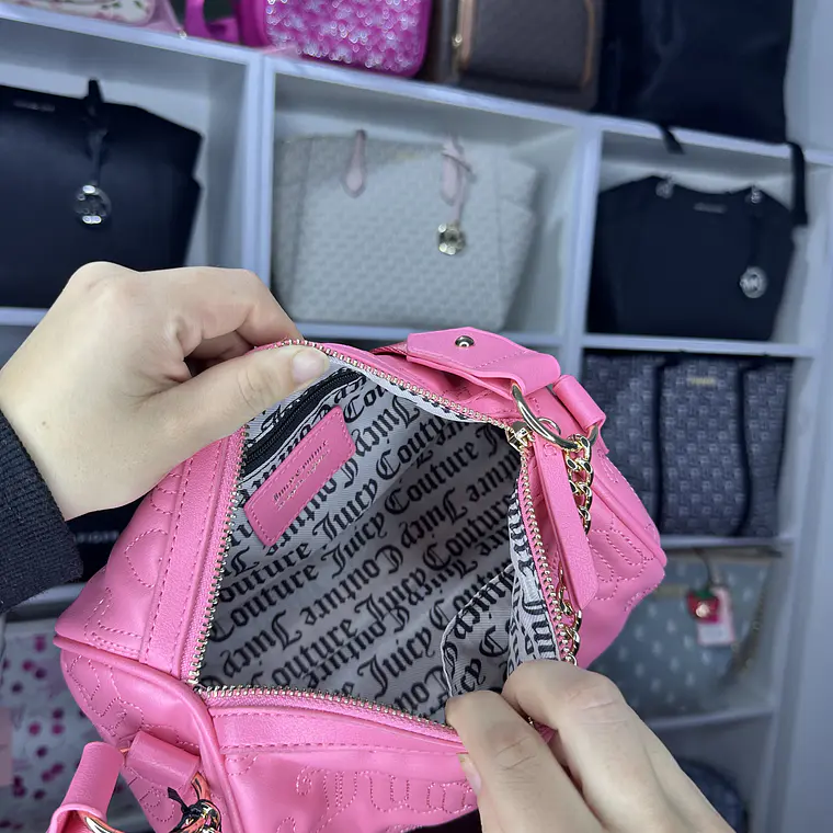 Crossbody Tubito Juicy Couture Rosa  3