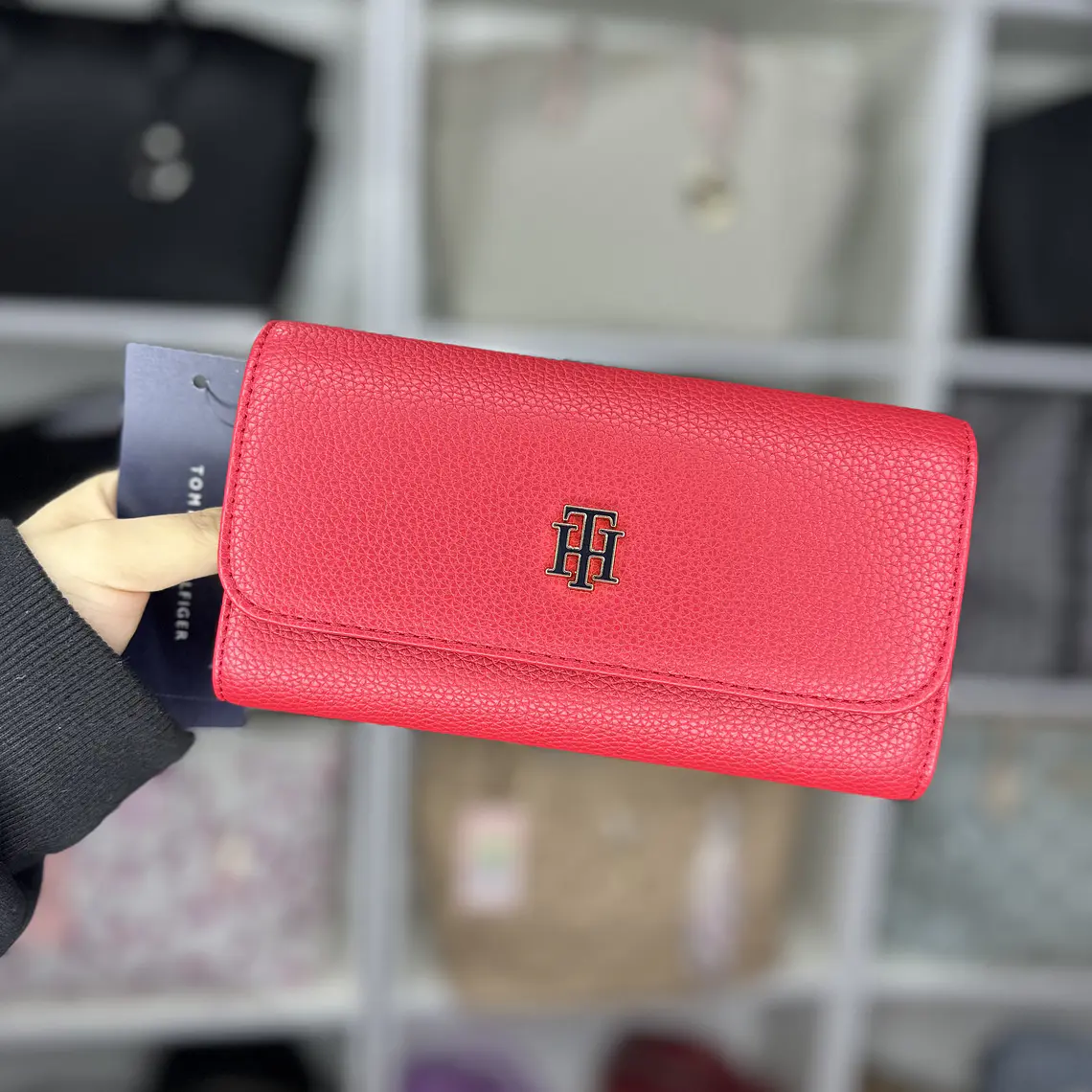 Billetera Tommy Hilfiger Roja  1