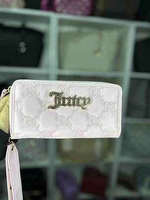 Billetera grande Juicy Couture Rosa 