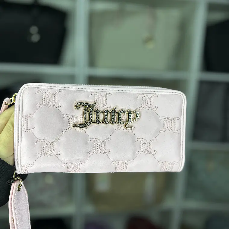 Billetera grande Juicy Couture Rosa  1