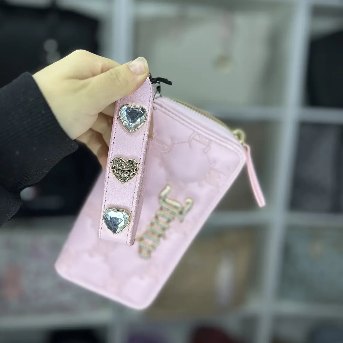 Billetera grande Juicy Couture Rosa  2
