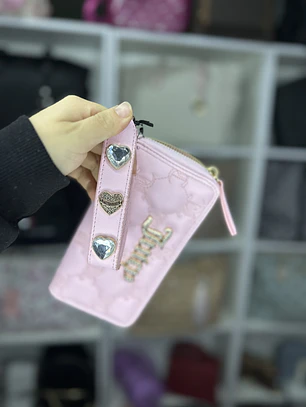 Billetera grande Juicy Couture Rosa 