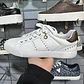 Zapatilla Guess Blanca con Café  - Miniatura 1