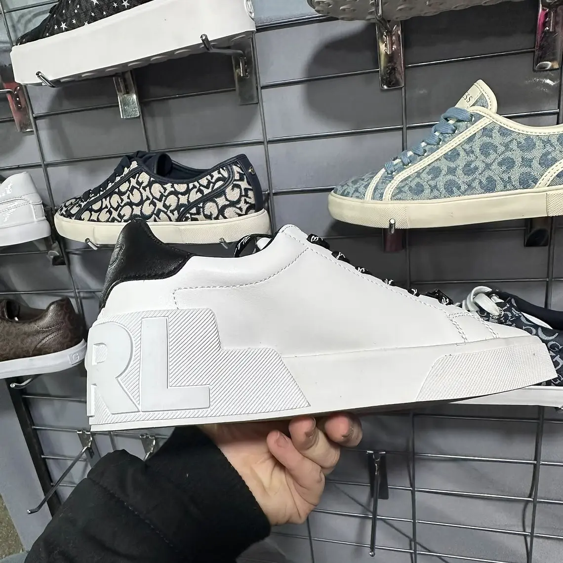 Zapatillas Karl Lagerfeld Blancas  2