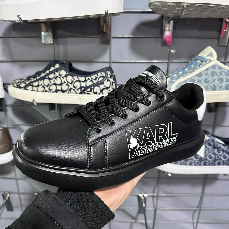Zapatillas Karl Lagerfeld Negra Hombre  2