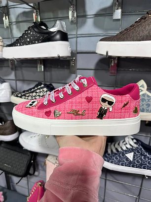 Zapatillas Karl Lagerfeld Rosada 