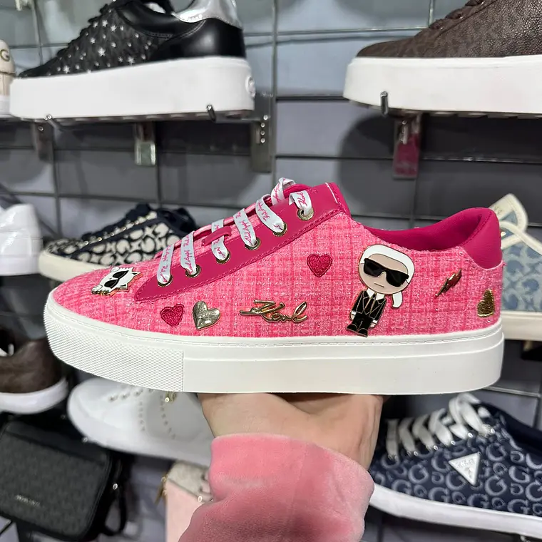 Zapatillas Karl Lagerfeld Rosada  1