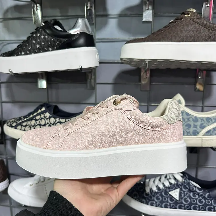 Zapatillas Michael Kors Romey Rosadas  1