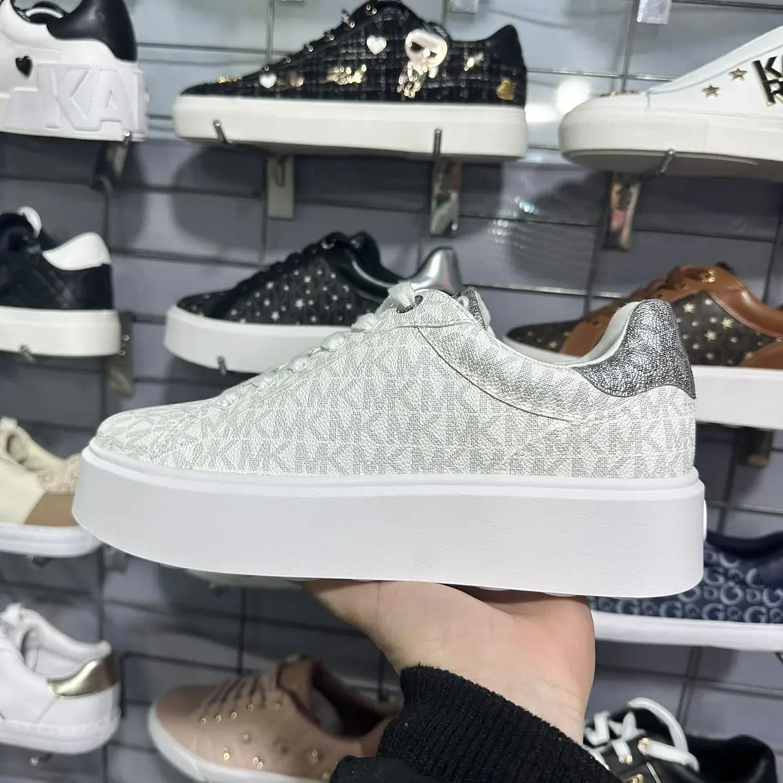 Zapatillas Michael Kors Romey Blanca  1
