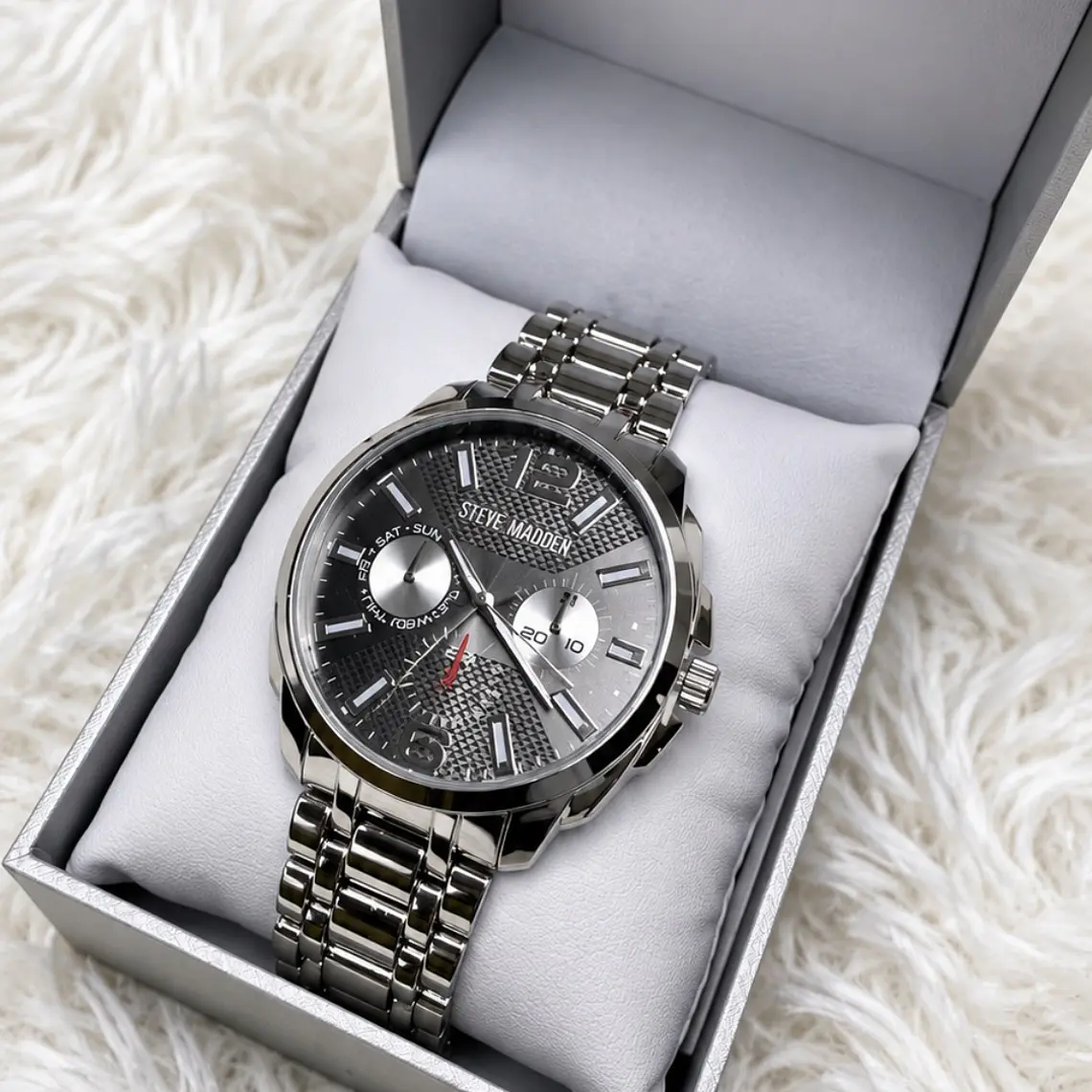 Reloj Steve Madde plateado   1