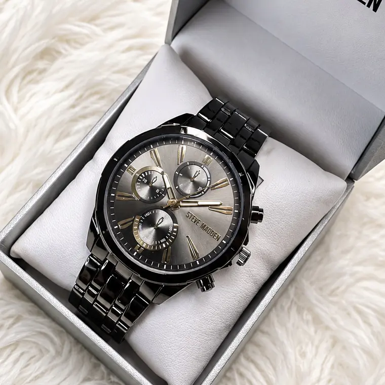 Reloj Steve Madden Negro  1