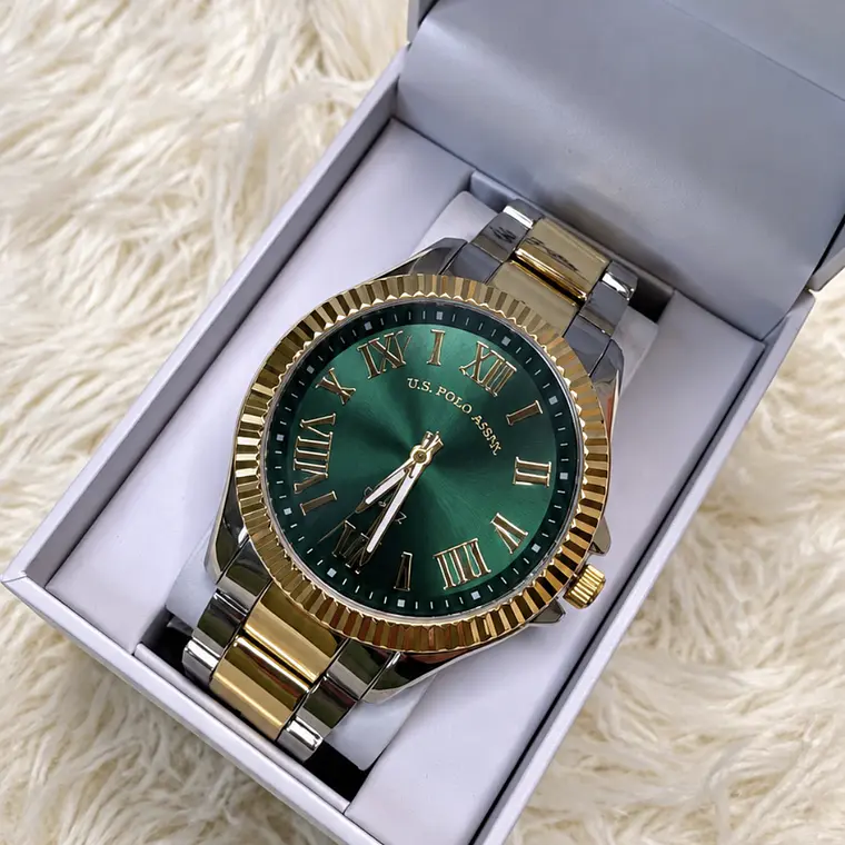Reloj Polo Plateado /Dorado  1