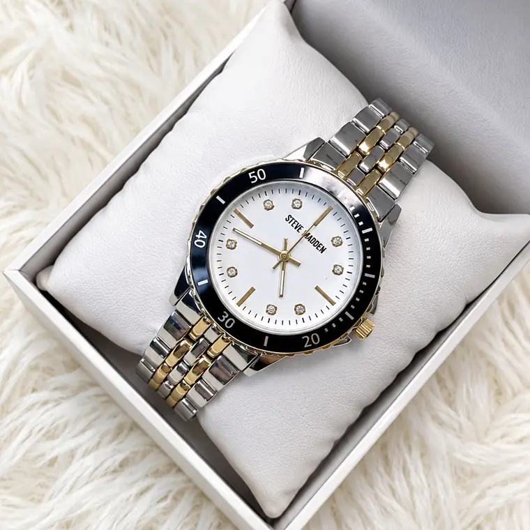 Reloj Steve Madden Plateado/Dorado 1