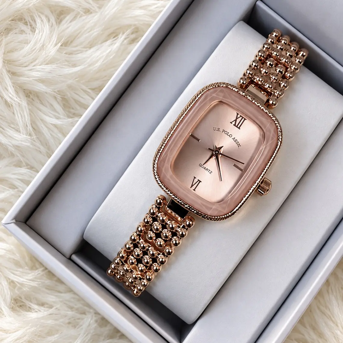 Reloj Polo Bronce Rosa  1