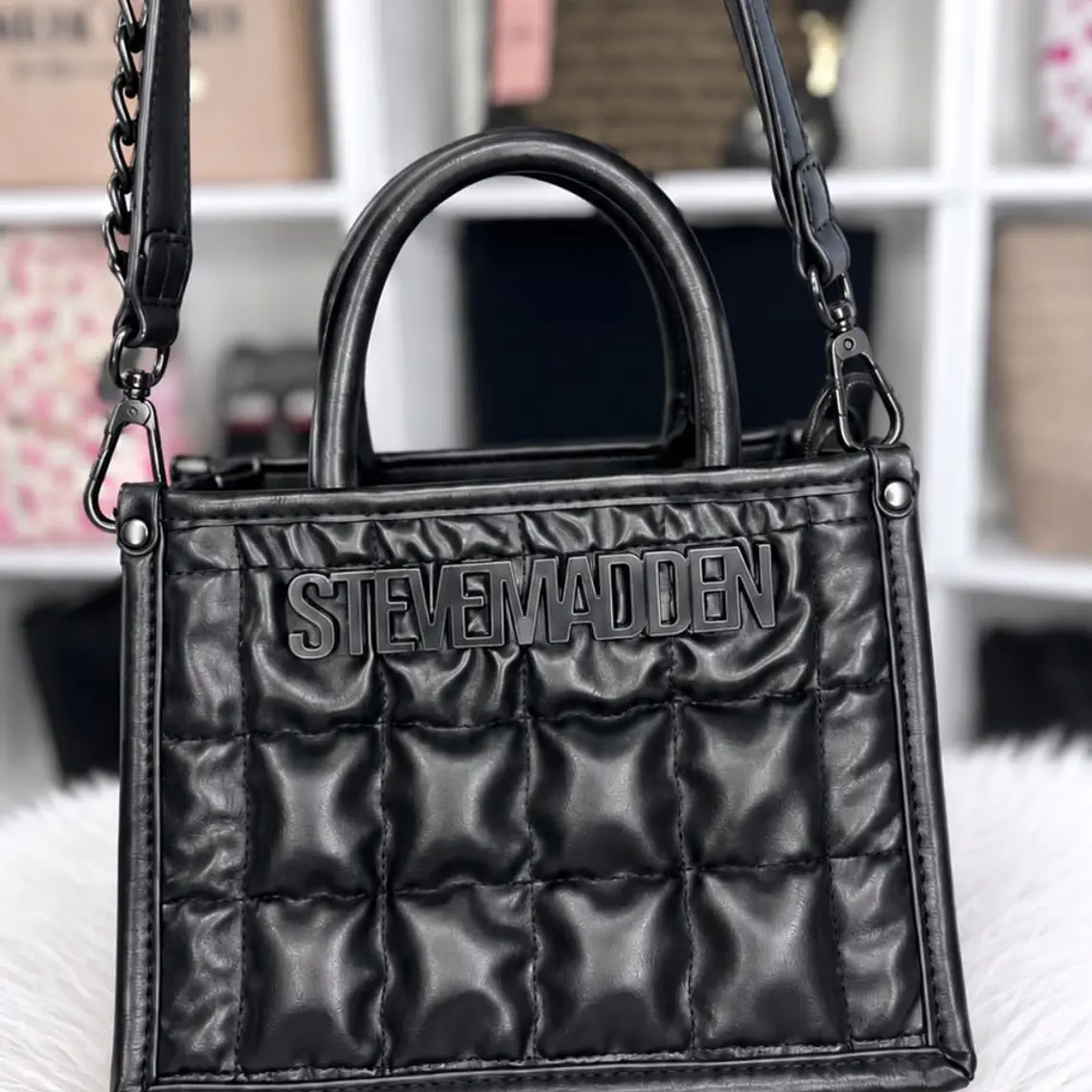 Crossbody Steve Madden Negro  1