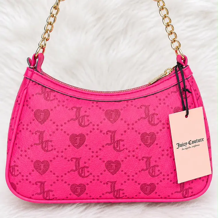 Cartera de hombro Juicy Couture Fucsia  2