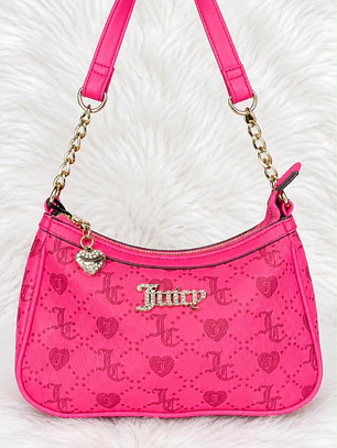 Cartera de hombro Juicy Couture Fucsia 