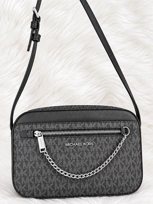 Crossbody Michael Kors Negro Cadena 