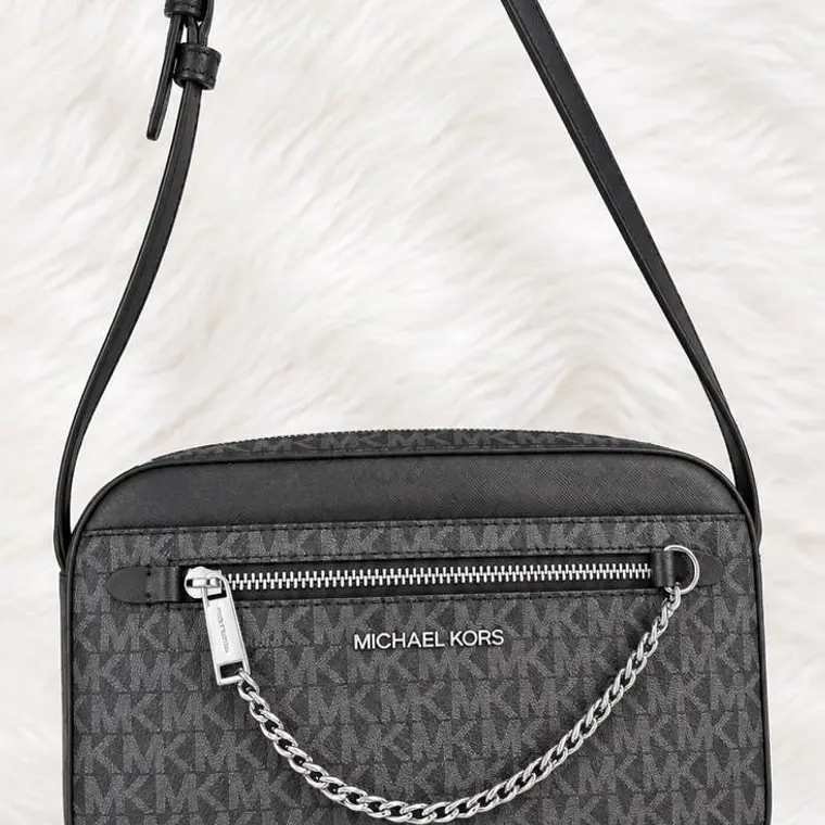 Crossbody Michael Kors Negro Cadena  1
