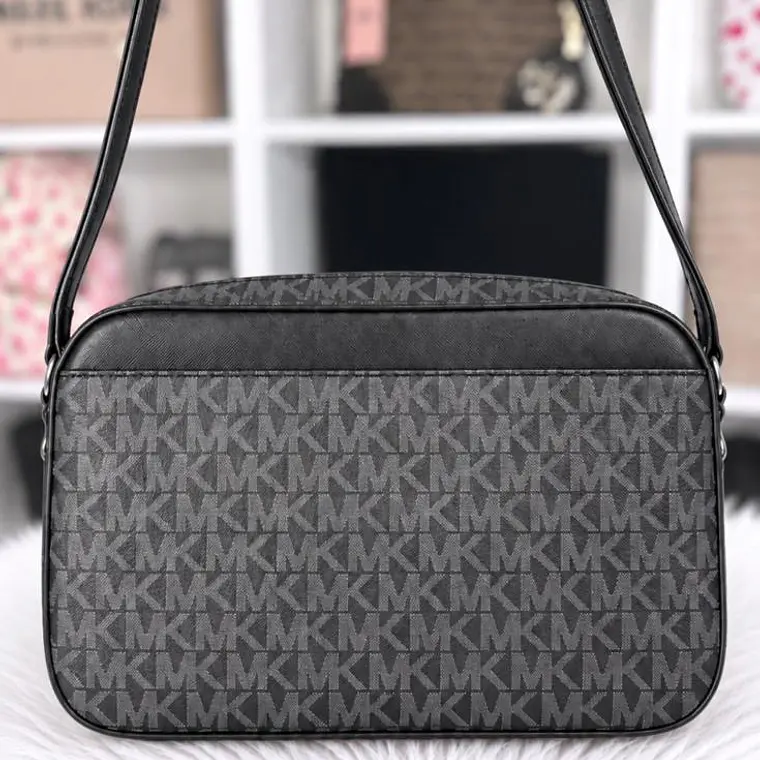 Crossbody Michael Kors Negro Cadena  2