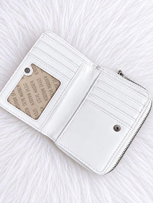Billetera Steve Madden Blanca 