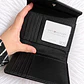 Billetera Tommy Hilfiger Negra con Blanco  - Miniatura 3