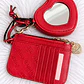 Tarjetero + Monedero Juicy Couture Rojo  - Miniatura 1
