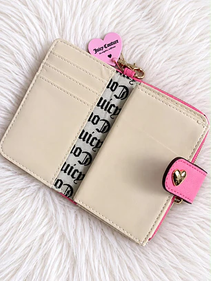 Tarjetero Juicy Couture Rosa 