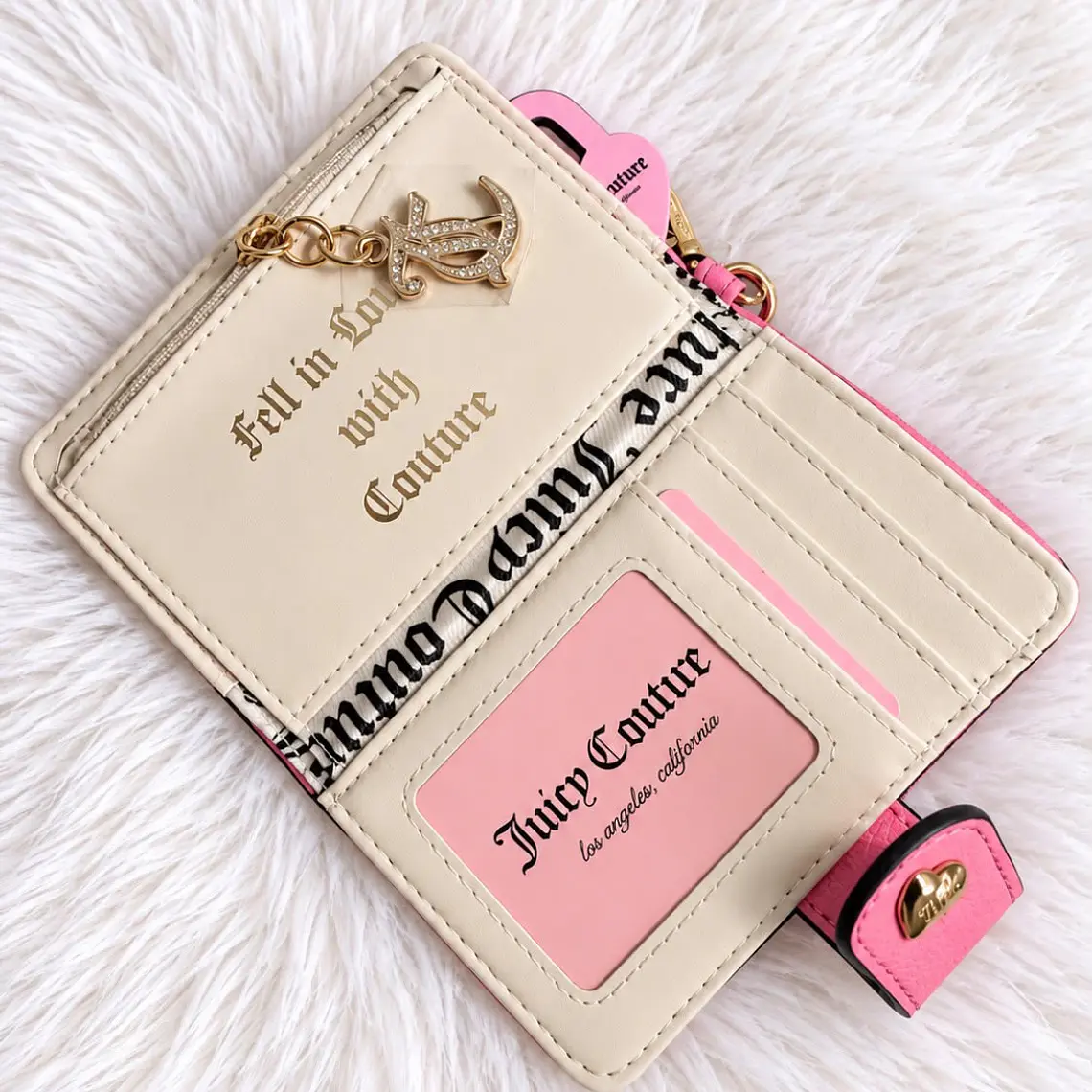 Tarjetero Juicy Couture Rosa  3
