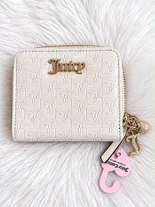 Billetera Juicy Couture Blanca 