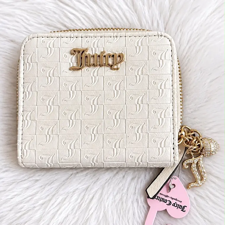 Billetera Juicy Couture Blanca  1