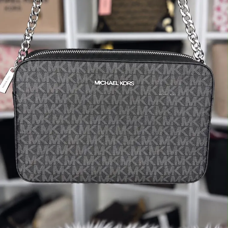 Crossbody Michael Kors Negro Monograma  1