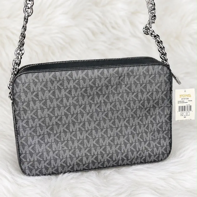 Crossbody Michael Kors Negro Monograma  2