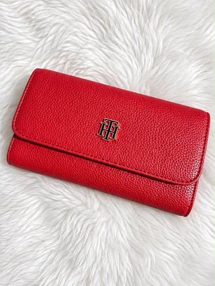 Billetera Tommy Hilfiger Roja 